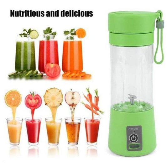 Portable Juicer Blender -6-blade Portable Home Usb Rechargeable